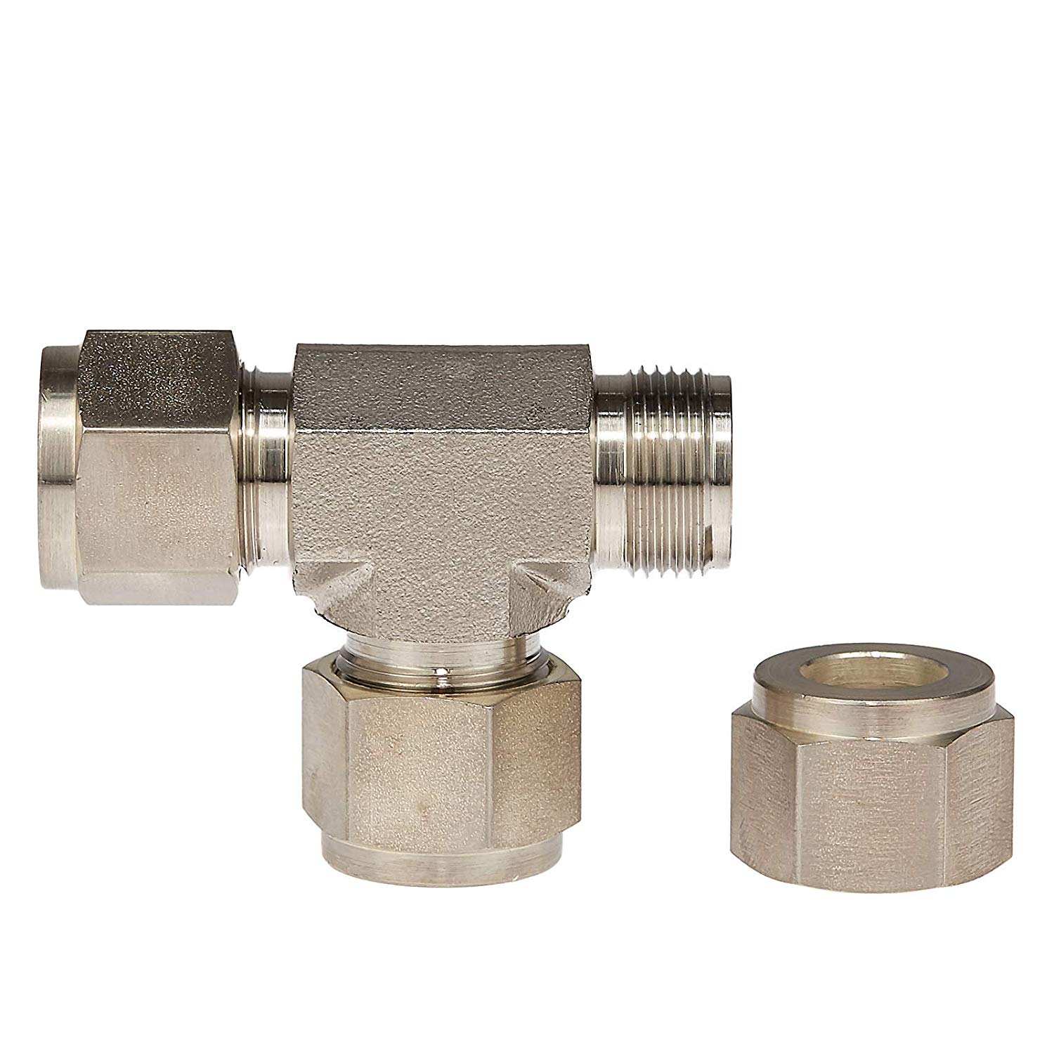 PI Controls UK Union Tee Pipe Fitting;UNT-1/2OD - Image 2