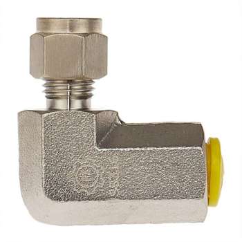 PI Controls UK Female Elbow Pipe Fitting;FEB-1/4OD-1/4F