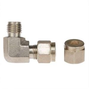 PI Controls UK Union Elbow Pipe Fitting;UNEB-1/4OD-1/4OD