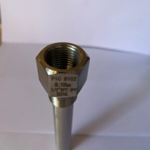 Stainless Steel Barstock Thermowell ;UL:100 mm -PI Controls Europe